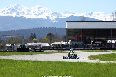 29 & 30/03/2025 : 2ème manche du Championnat du Sud au circuit d’Aigues-Vives (photos Stéphane Agnus) 2025 — karting