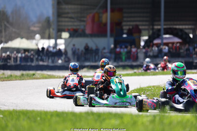 29 & 30/03/2025 : 2ème manche du Championnat du Sud au circuit d’Aigues-Vives (photos Stéphane Agnus) 2025 — karting