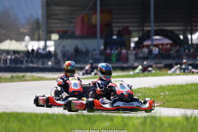 29 & 30/03/2025 : 2ème manche du Championnat du Sud au circuit d’Aigues-Vives (photos Stéphane Agnus) 2025 — karting
