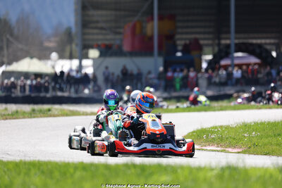 29 & 30/03/2025 : 2ème manche du Championnat du Sud au circuit d’Aigues-Vives (photos Stéphane Agnus) 2025 — karting