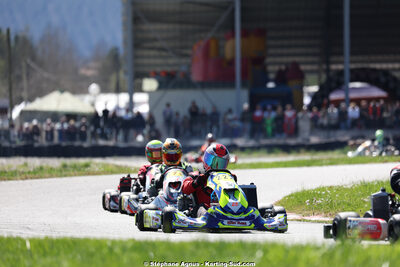 29 & 30/03/2025 : 2ème manche du Championnat du Sud au circuit d’Aigues-Vives (photos Stéphane Agnus) 2025 — karting