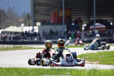 29 & 30/03/2025 : 2ème manche du Championnat du Sud au circuit d’Aigues-Vives (photos Stéphane Agnus) 2025 — karting