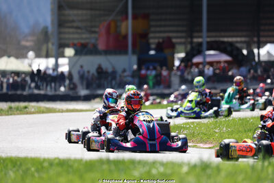 29 & 30/03/2025 : 2ème manche du Championnat du Sud au circuit d’Aigues-Vives (photos Stéphane Agnus) 2025 — karting