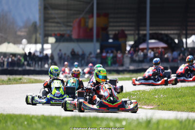 29 & 30/03/2025 : 2ème manche du Championnat du Sud au circuit d’Aigues-Vives (photos Stéphane Agnus) 2025 — karting