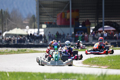 29 & 30/03/2025 : 2ème manche du Championnat du Sud au circuit d’Aigues-Vives (photos Stéphane Agnus) 2025 — karting