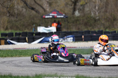 29 & 30/03/2025 : 2ème manche du Championnat du Sud au circuit d’Aigues-Vives (photos Stéphane Agnus) 2025 — karting