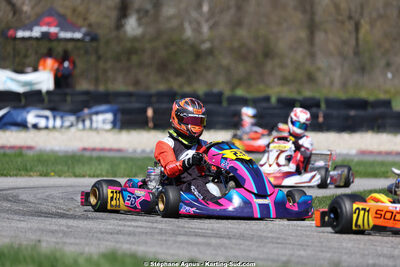 29 & 30/03/2025 : 2ème manche du Championnat du Sud au circuit d’Aigues-Vives (photos Stéphane Agnus) 2025 — karting