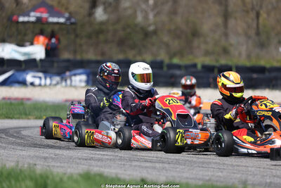 29 & 30/03/2025 : 2ème manche du Championnat du Sud au circuit d’Aigues-Vives (photos Stéphane Agnus) 2025 — karting