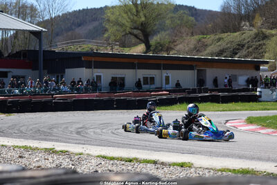 29 & 30/03/2025 : 2ème manche du Championnat du Sud au circuit d’Aigues-Vives (photos Stéphane Agnus) 2025 — karting