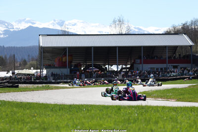 29 & 30/03/2025 : 2ème manche du Championnat du Sud au circuit d’Aigues-Vives (photos Stéphane Agnus) 2025 — karting