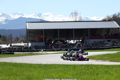 29 & 30/03/2025 : 2ème manche du Championnat du Sud au circuit d’Aigues-Vives (photos Stéphane Agnus) 2025 — karting