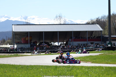 29 & 30/03/2025 : 2ème manche du Championnat du Sud au circuit d’Aigues-Vives (photos Stéphane Agnus) 2025 — karting