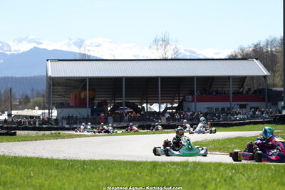 29 & 30/03/2025 : 2ème manche du Championnat du Sud au circuit d’Aigues-Vives (photos Stéphane Agnus) 2025 — karting