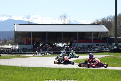29 & 30/03/2025 : 2ème manche du Championnat du Sud au circuit d’Aigues-Vives (photos Stéphane Agnus) 2025 — karting