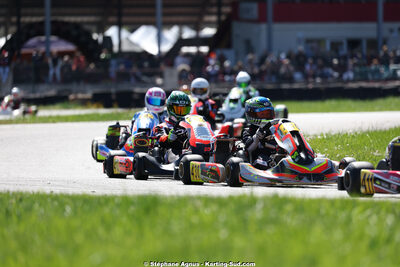 29 & 30/03/2025 : 2ème manche du Championnat du Sud au circuit d’Aigues-Vives (photos Stéphane Agnus) 2025 — karting