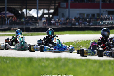 29 & 30/03/2025 : 2ème manche du Championnat du Sud au circuit d’Aigues-Vives (photos Stéphane Agnus) 2025 — karting
