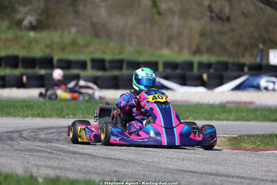 29 & 30/03/2025 : 2ème manche du Championnat du Sud au circuit d’Aigues-Vives (photos Stéphane Agnus) 2025 — karting