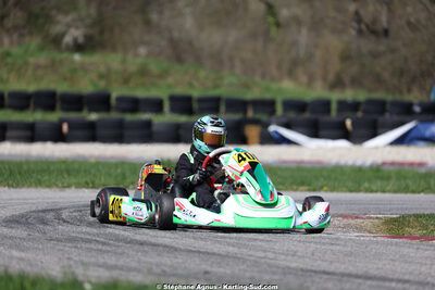 29 & 30/03/2025 : 2ème manche du Championnat du Sud au circuit d’Aigues-Vives (photos Stéphane Agnus) 2025 — karting