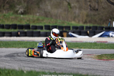 29 & 30/03/2025 : 2ème manche du Championnat du Sud au circuit d’Aigues-Vives (photos Stéphane Agnus) 2025 — karting