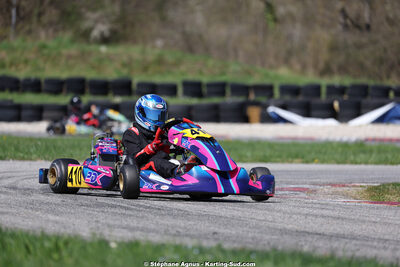 29 & 30/03/2025 : 2ème manche du Championnat du Sud au circuit d’Aigues-Vives (photos Stéphane Agnus) 2025 — karting