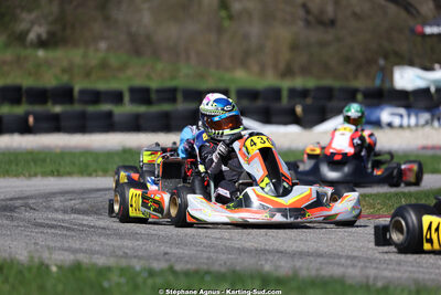 29 & 30/03/2025 : 2ème manche du Championnat du Sud au circuit d’Aigues-Vives (photos Stéphane Agnus) 2025 — karting