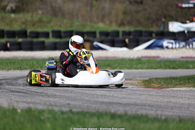 29 & 30/03/2025 : 2ème manche du Championnat du Sud au circuit d’Aigues-Vives (photos Stéphane Agnus) 2025 — karting