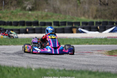 29 & 30/03/2025 : 2ème manche du Championnat du Sud au circuit d’Aigues-Vives (photos Stéphane Agnus) 2025 — karting