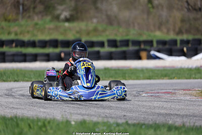 29 & 30/03/2025 : 2ème manche du Championnat du Sud au circuit d’Aigues-Vives (photos Stéphane Agnus) 2025 — karting