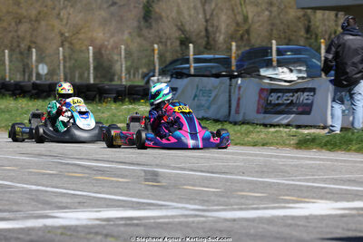 29 & 30/03/2025 : 2ème manche du Championnat du Sud au circuit d’Aigues-Vives (photos Stéphane Agnus) 2025 — karting