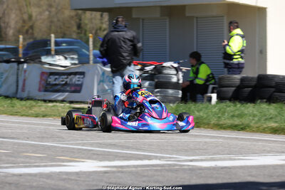 29 & 30/03/2025 : 2ème manche du Championnat du Sud au circuit d’Aigues-Vives (photos Stéphane Agnus) 2025 — karting