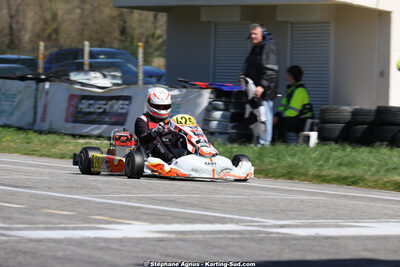 29 & 30/03/2025 : 2ème manche du Championnat du Sud au circuit d’Aigues-Vives (photos Stéphane Agnus) 2025 — karting