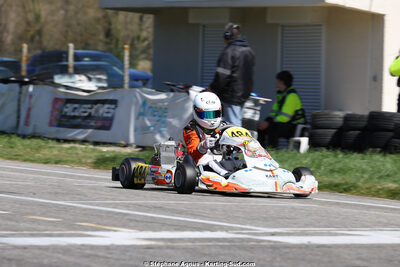 29 & 30/03/2025 : 2ème manche du Championnat du Sud au circuit d’Aigues-Vives (photos Stéphane Agnus) 2025 — karting