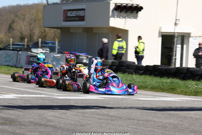 29 & 30/03/2025 : 2ème manche du Championnat du Sud au circuit d’Aigues-Vives (photos Stéphane Agnus) 2025 — karting