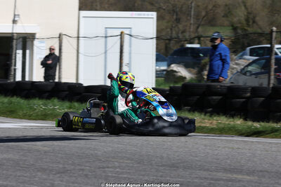 29 & 30/03/2025 : 2ème manche du Championnat du Sud au circuit d’Aigues-Vives (photos Stéphane Agnus) 2025 — karting