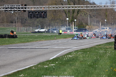 29 & 30/03/2025 : 2ème manche du Championnat du Sud au circuit d’Aigues-Vives (photos Stéphane Agnus) 2025 — karting