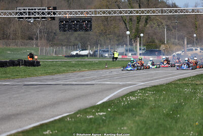 29 & 30/03/2025 : 2ème manche du Championnat du Sud au circuit d’Aigues-Vives (photos Stéphane Agnus) 2025 — karting