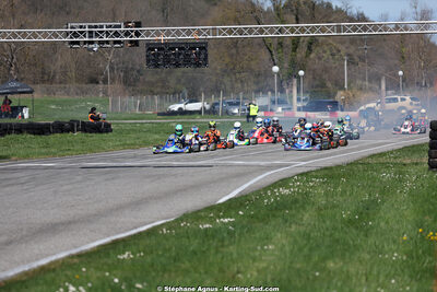 29 & 30/03/2025 : 2ème manche du Championnat du Sud au circuit d’Aigues-Vives (photos Stéphane Agnus) 2025 — karting