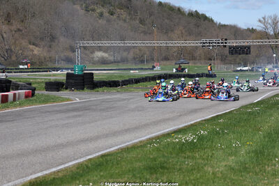 29 & 30/03/2025 : 2ème manche du Championnat du Sud au circuit d’Aigues-Vives (photos Stéphane Agnus) 2025 — karting