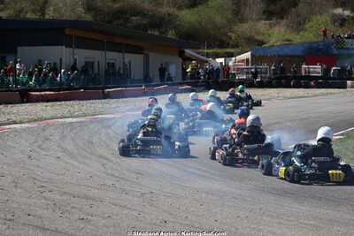 29 & 30/03/2025 : 2ème manche du Championnat du Sud au circuit d’Aigues-Vives (photos Stéphane Agnus) 2025 — karting