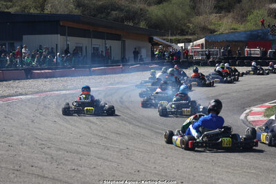 29 & 30/03/2025 : 2ème manche du Championnat du Sud au circuit d’Aigues-Vives (photos Stéphane Agnus) 2025 — karting