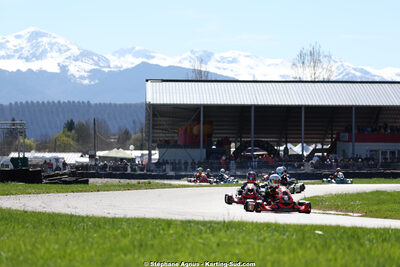 29 & 30/03/2025 : 2ème manche du Championnat du Sud au circuit d’Aigues-Vives (photos Stéphane Agnus) 2025 — karting