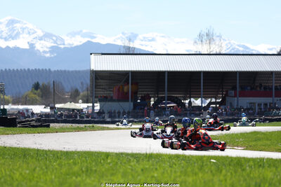 29 & 30/03/2025 : 2ème manche du Championnat du Sud au circuit d’Aigues-Vives (photos Stéphane Agnus) 2025 — karting