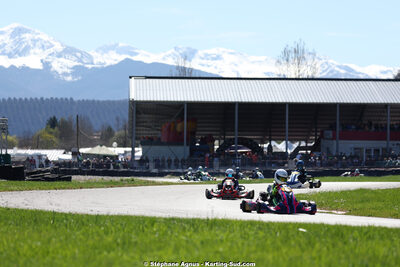 29 & 30/03/2025 : 2ème manche du Championnat du Sud au circuit d’Aigues-Vives (photos Stéphane Agnus) 2025 — karting