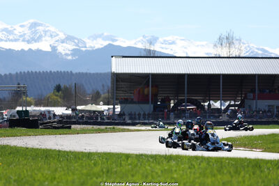 29 & 30/03/2025 : 2ème manche du Championnat du Sud au circuit d’Aigues-Vives (photos Stéphane Agnus) 2025 — karting