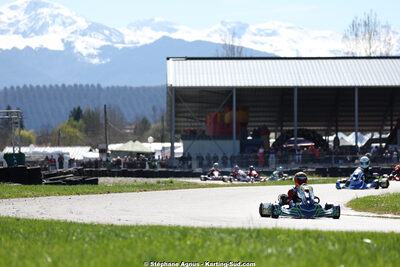 29 & 30/03/2025 : 2ème manche du Championnat du Sud au circuit d’Aigues-Vives (photos Stéphane Agnus) 2025 — karting