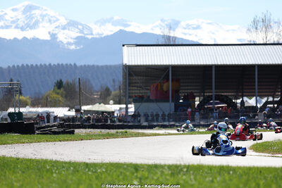 29 & 30/03/2025 : 2ème manche du Championnat du Sud au circuit d’Aigues-Vives (photos Stéphane Agnus) 2025 — karting
