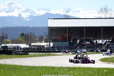 29 & 30/03/2025 : 2ème manche du Championnat du Sud au circuit d’Aigues-Vives (photos Stéphane Agnus) 2025 — karting