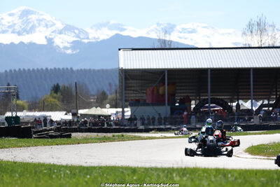 29 & 30/03/2025 : 2ème manche du Championnat du Sud au circuit d’Aigues-Vives (photos Stéphane Agnus) 2025 — karting