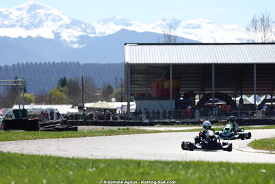 29 & 30/03/2025 : 2ème manche du Championnat du Sud au circuit d’Aigues-Vives (photos Stéphane Agnus) 2025 — karting