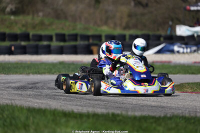 29 & 30/03/2025 : 2ème manche du Championnat du Sud au circuit d’Aigues-Vives (photos Stéphane Agnus) 2025 — karting